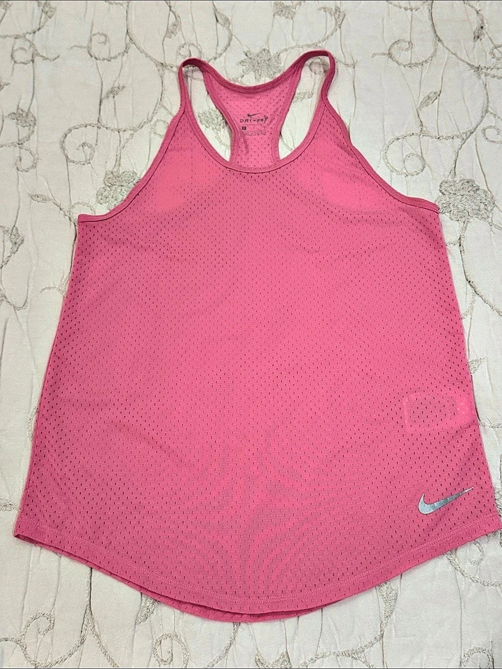 Nike Dri-FIT Racerback small wm’s pink Tank Top Athletic